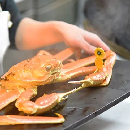 Tagging Echizen Crab